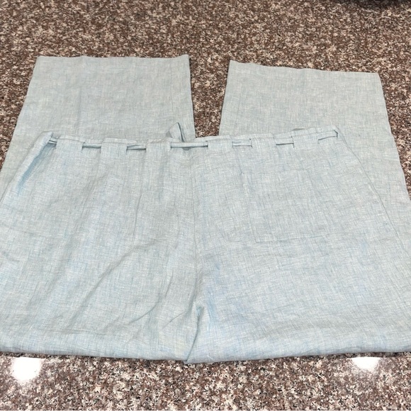 Eileen Fisher Linen Pants - Picture 4 of 6
